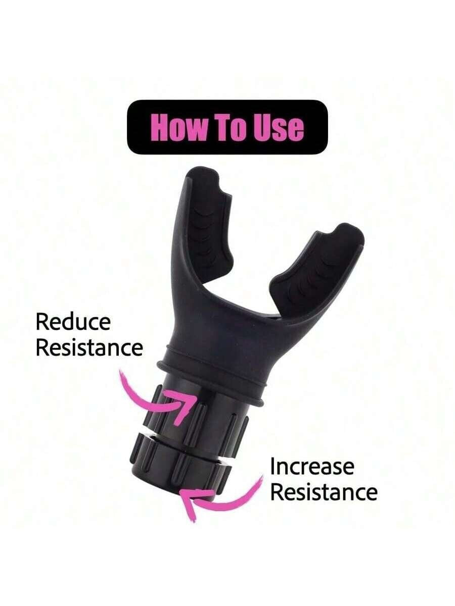 Breathing Trainer Lung Respirator Fitness Equipment Respiratory Exercise UK.