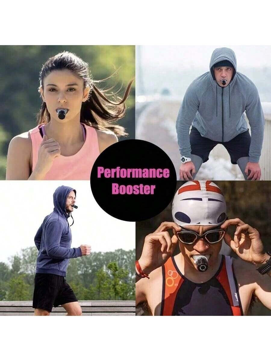 Breathing Trainer Lung Respirator Fitness Equipment Respiratory Exercise UK.